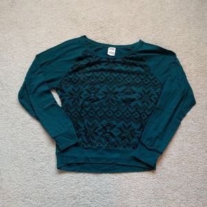 Victoria's Secret Pink long sleeve top, Small